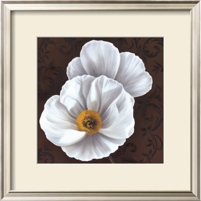 White Poppies Ii by Jordan Gray Pricing Limited Edition Print image