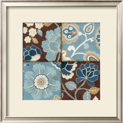 Patchwork Motif Blue Ii by Alain Pelletier Pricing Limited Edition Print image