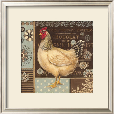 Aqua Rooster Ii by Kimberly Poloson Pricing Limited Edition Print image