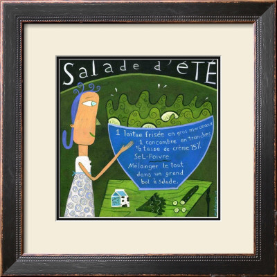 Salade D'ete by Celine Malepart Pricing Limited Edition Print image