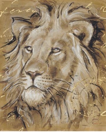 Safari Lion by Chad Barrett Pricing Limited Edition Print image