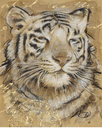 Safari Tiger by Chad Barrett Pricing Limited Edition Print image