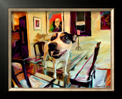 Juan's Bad Dog by Robert Mcclintock Pricing Limited Edition Print image