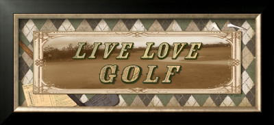 Live Love Golf Ii by Denise Dorn Pricing Limited Edition Print image