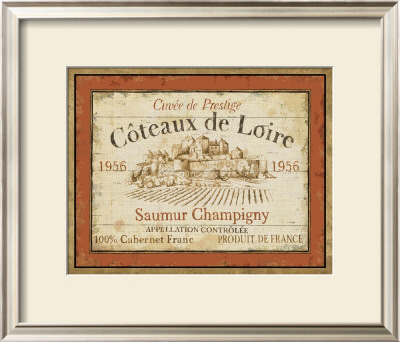 French Wine Labels Ii by Daphne Brissonnet Pricing Limited Edition Print image