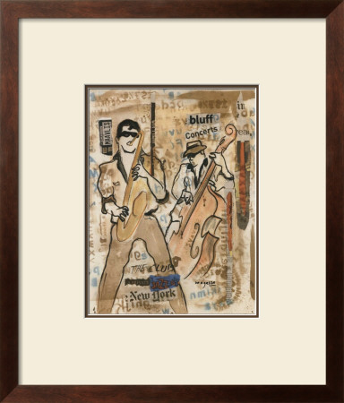 Jazz, Saxo by Magassa Pricing Limited Edition Print image