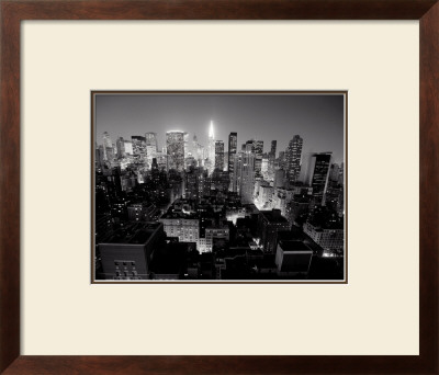 Chrysler Building Manhattan Night by Michel Setboun Pricing Limited Edition Print image