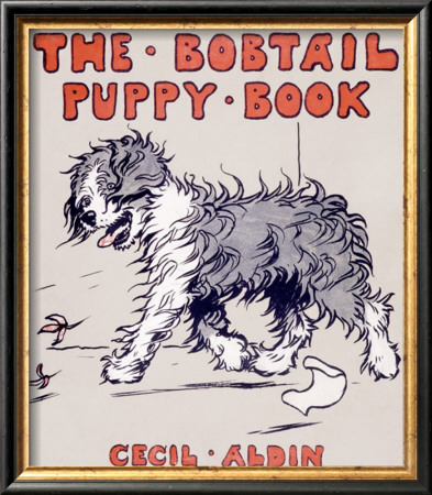 The Bobtail Puppy by Cecil Aldin Pricing Limited Edition Print image