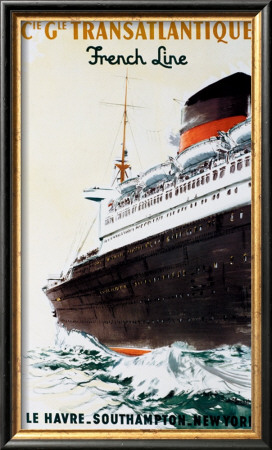 Cie Gle Transatlantique by Albert Brenet Pricing Limited Edition Print image