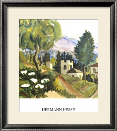 Dorfmotif by Herman Hesse Pricing Limited Edition Print image