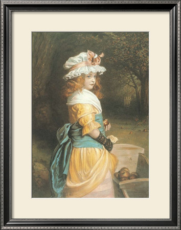 The Apple Gatherer by John Everett Millais Pricing Limited Edition Print image