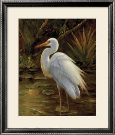 Tropical Egret Ii by Kilian Pricing Limited Edition Print image