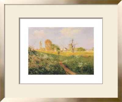 Effet De Soleil, Village De Fourcheralle by Suzor Cote Pricing Limited Edition Print image