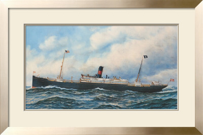 Danish Steamship by Antonio Jacobsen Pricing Limited Edition Print image