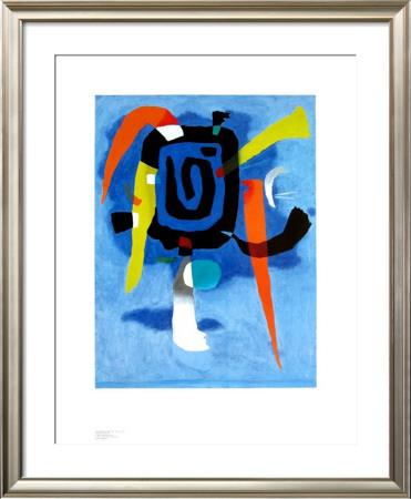 Bluxao V, 1955 by Willi Baumeister Pricing Limited Edition Print image