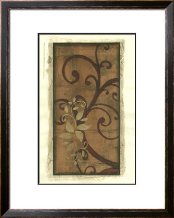Embellished Scroll Panel I by Jennifer Goldberger Pricing Limited Edition Print image
