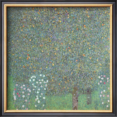 Roses Under The Trees by Gustav Klimt Pricing Limited Edition Print image