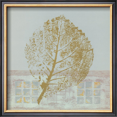 Golden Leaves I by S. Hadley Pricing Limited Edition Print image
