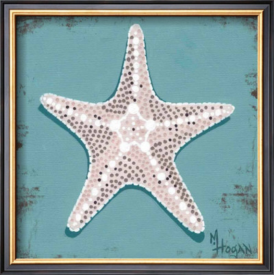 Distressed Seashells: Starfish I by Melody Hogan Pricing Limited Edition Print image
