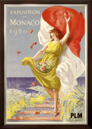 Exposition De Monaco, 1920 by Leonetto Cappiello Pricing Limited Edition Print image