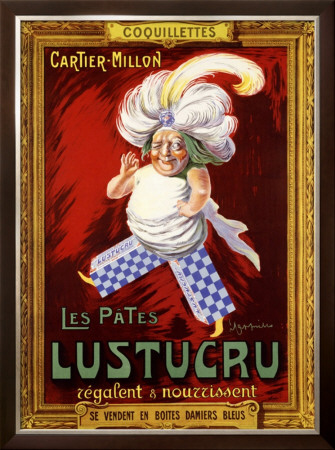 Les Pates Lustucru by Leonetto Cappiello Pricing Limited Edition Print image