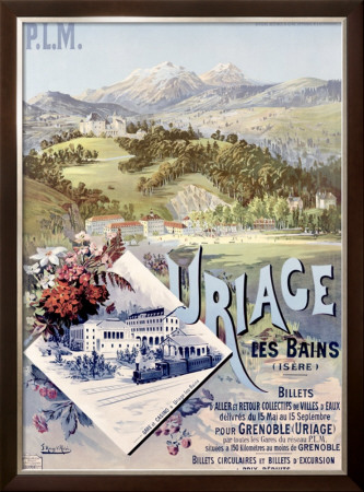 Uriage Les Bains by Hugo D'alesi Pricing Limited Edition Print image