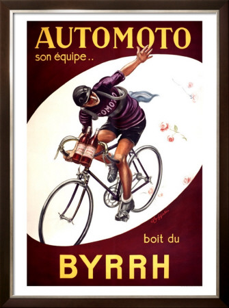 Autos Byrrh 1926 by Leonetto Cappiello Pricing Limited Edition Print image