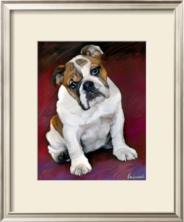 Bulldog Baby by Robert Mcclintock Pricing Limited Edition Print image
