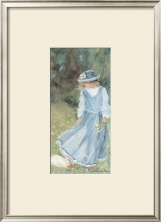 With My Rabbit by Helene Leveillee Pricing Limited Edition Print image