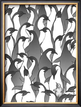 Penguin Family I by Charles Swinford Pricing Limited Edition Print image