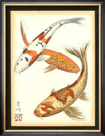 Koi Fish I by Chariklia Zarris Pricing Limited Edition Print image