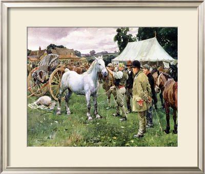 Horse Sale by Sir Alfred Munnings Pricing Limited Edition Print image