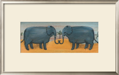 Elephants In Love by Emma Stubbs Hunk Pricing Limited Edition Print image