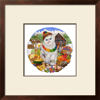 Swiss Cat by Gale Pitt Pricing Limited Edition Print image