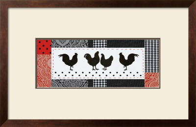 Les Poulets Ii by Gillian Fullard Pricing Limited Edition Print image