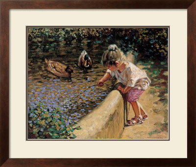 The Duck Pond by Paul Gribble Pricing Limited Edition Print image
