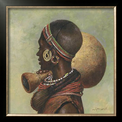 African I by Joaquin Moragues Pricing Limited Edition Print image