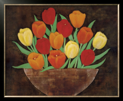 Tasteful Tulips by R. Rafferty Pricing Limited Edition Print image