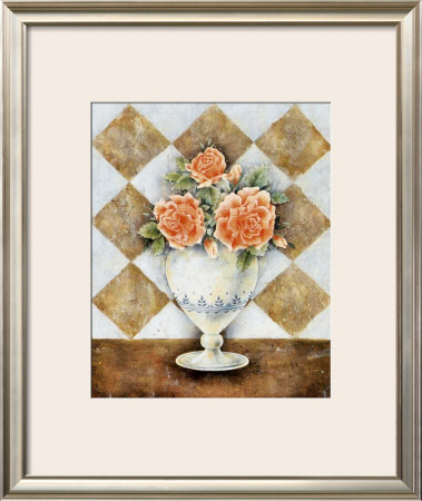 Vase Of Roses by A. Da Costa Pricing Limited Edition Print image