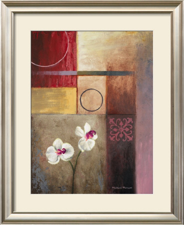 Flowers And Abstract Study I by Michael Marcon Pricing Limited Edition Print image