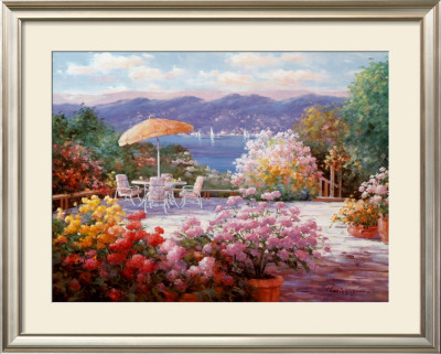 Cove Point Terrace by Charles Zhan Pricing Limited Edition Print image