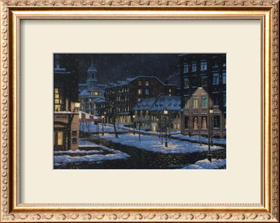 Old Montreal by Denis Nolet Pricing Limited Edition Print image