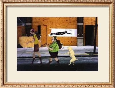 Walkin The Dog by Ken Brown Pricing Limited Edition Print image