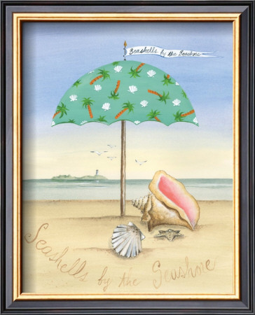 Seashells By The Seashore by Katharine Gracey Pricing Limited Edition Print image