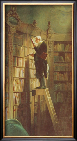 The Bookworm by Carl Spitzweg Pricing Limited Edition Print image