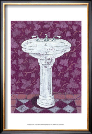 Pedestal Sink Ii by Ramona Jan Pricing Limited Edition Print image