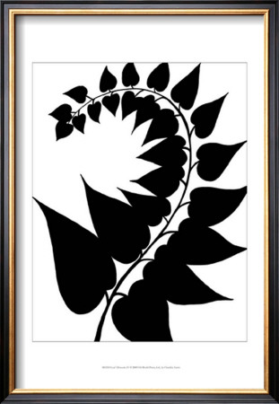 Leaf Silhouette Iv by Chariklia Zarris Pricing Limited Edition Print image