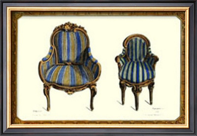 Delafosse Chairs Ii by Charles De La Fosse Pricing Limited Edition Print image