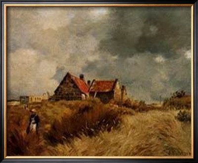 Cottage In The Dunes by Jean-Charles Cazin Pricing Limited Edition Print image