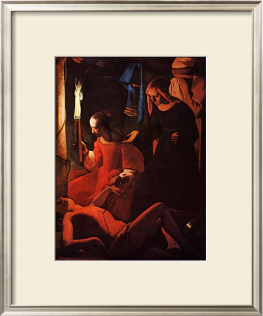 St Sebastien Soigne Par Ire`Ne by Georges De La Tour Pricing Limited Edition Print image